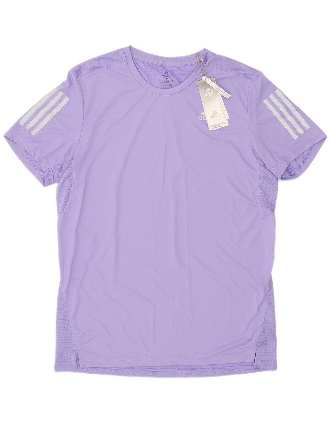 Męska koszulka Adidas Aeroready Top, średni fioletowy poliester