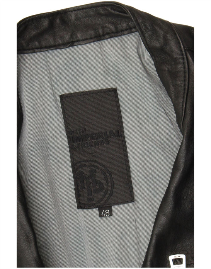 Damska skórzana kurtka wojskowa Imperial IT 48 XL czarna
