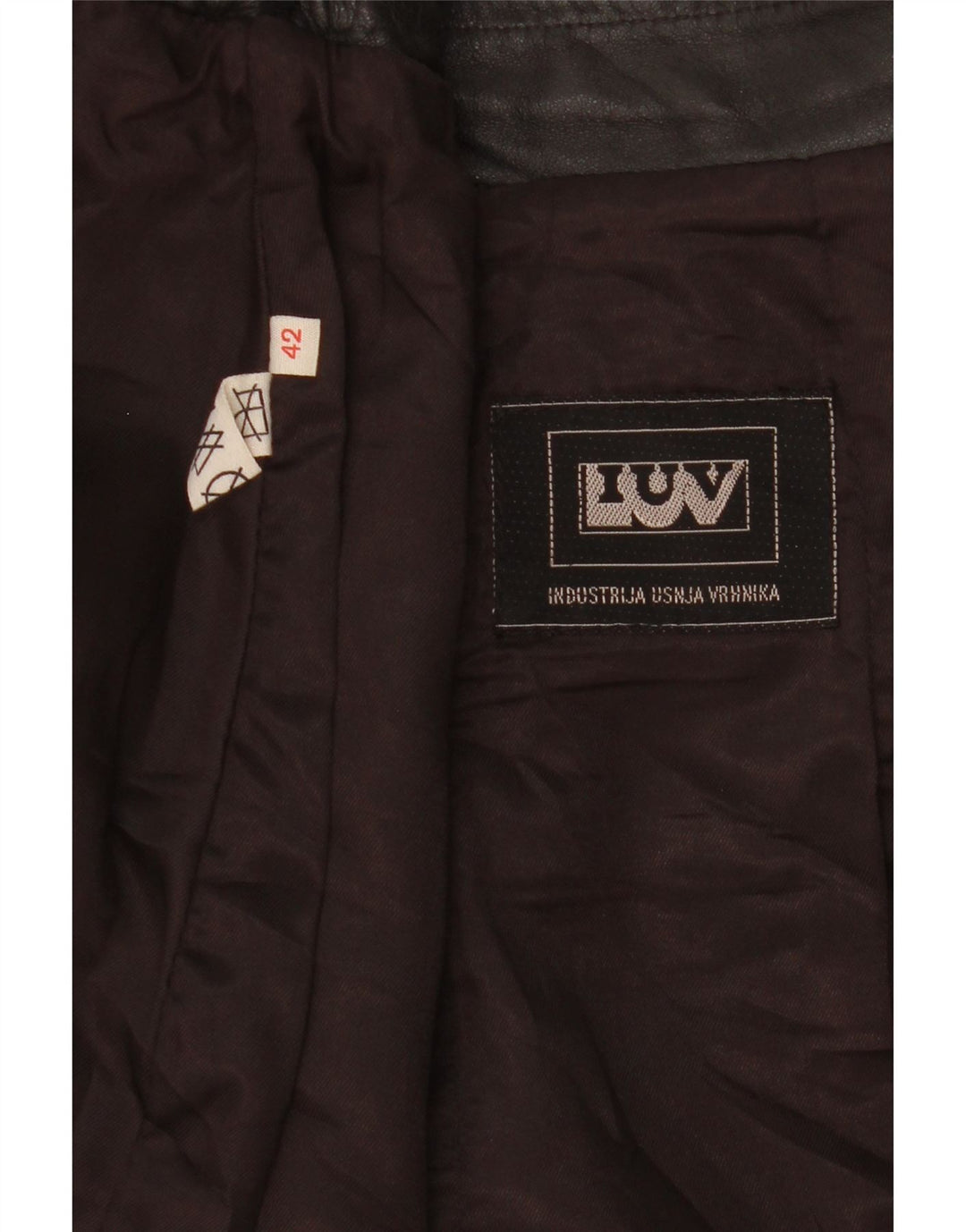 Vintage damska skórzana spódnica IT 42 Medium W27 czarna