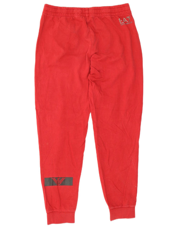 Męskie spodnie dresowe Emporio Armani Graphic Joggers XL Czerwona bawełna