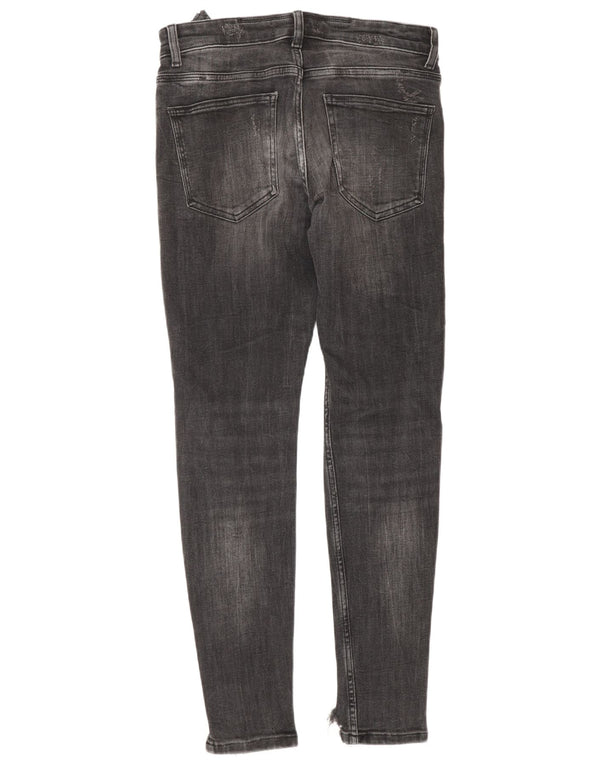 Męskie jeansy rurkowe Zara w trudnej sytuacji EU 40 Medium W31 L30 Szara bawełna