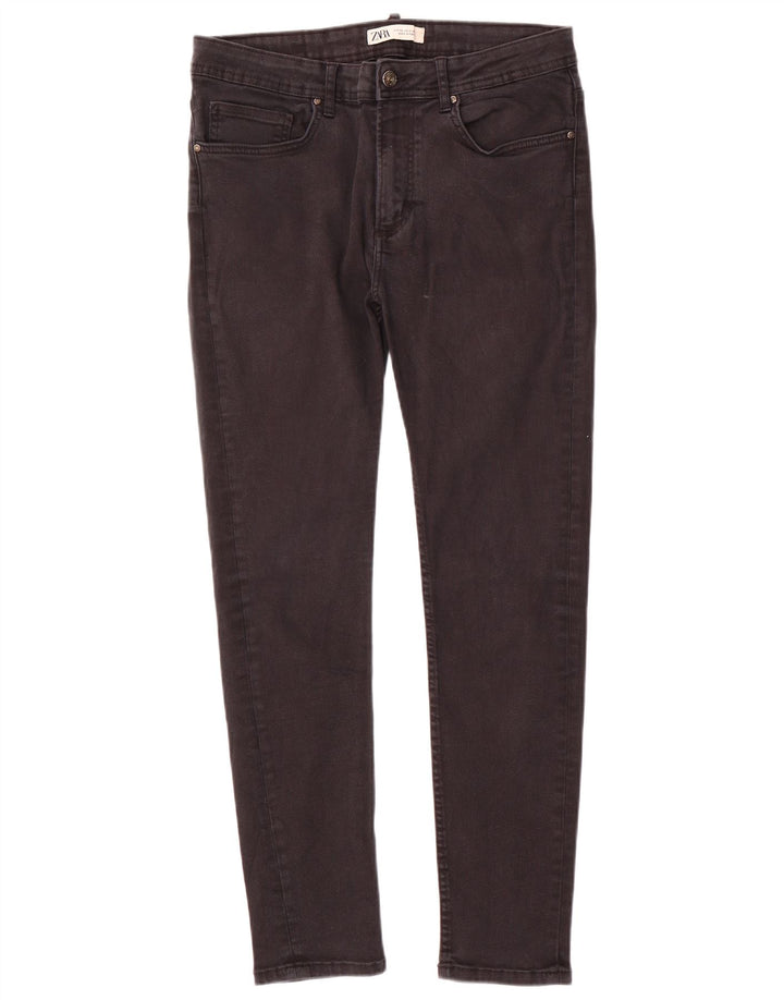 Męskie jeansy obcisłe Zara EU 40 Medium W31 L28 Szare