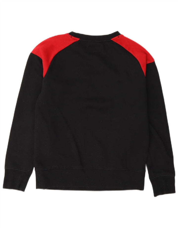 Chłopięcy sweter z grafiką Jordan 10-11 lat, średni czarny, blok kolorów