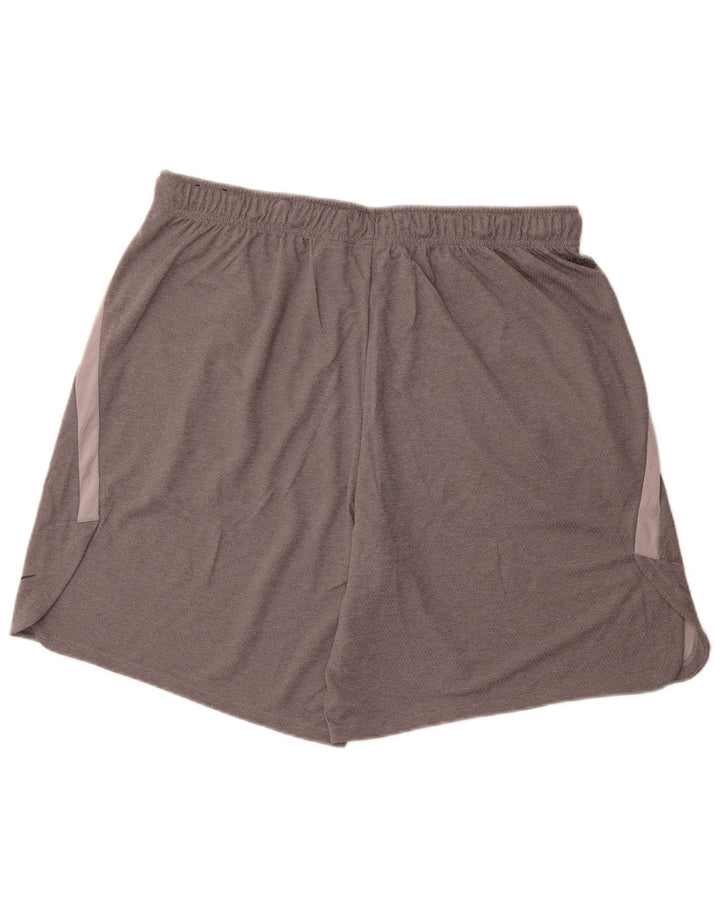 NIKE Mens Dri Fit Sport Shorts 2XL  Grey Polyester
