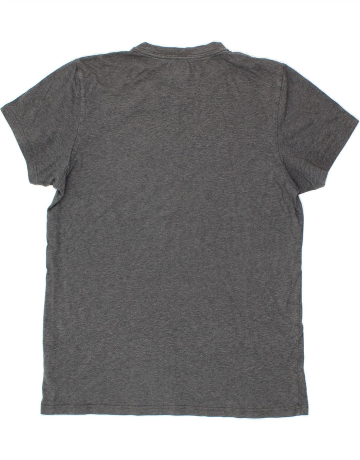 ADIDAS Mens Graphic T-Shirt Top Large Grey Cotton Vintage Adidas and Second-Hand Adidas from Messina Hembry 