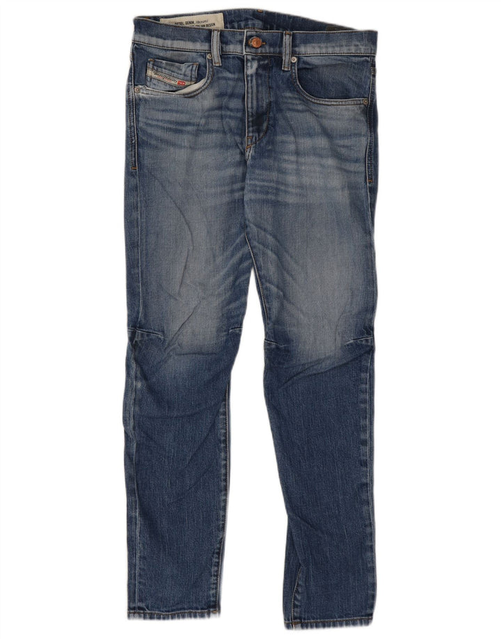 Diesel Męskie D-Strukt Slim Jeans W32 L30 Niebieskie bawełniane