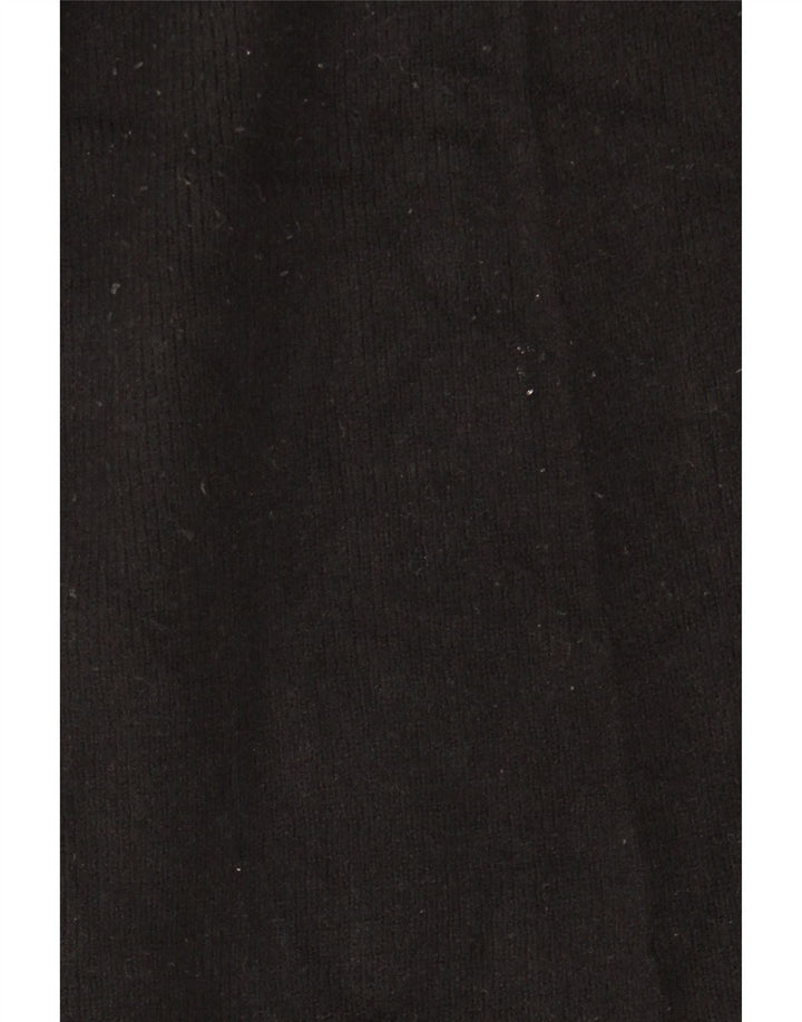 Marks & Spencer Damski sweter rozpinany UK 14, duża, czarna wiskoza