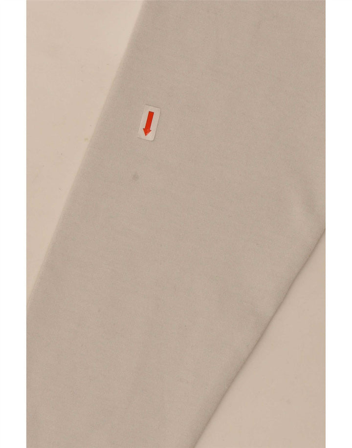 Damski top oversize z długim rękawem Zara UK 10, mały, szary