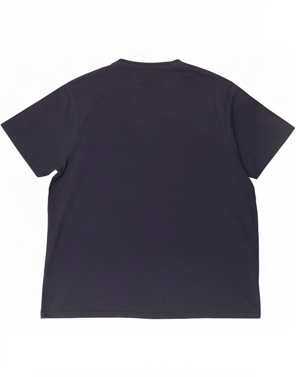 Męska koszulka z grafiką Mountain Warehouse, 3XL, granatowa, bawełniana