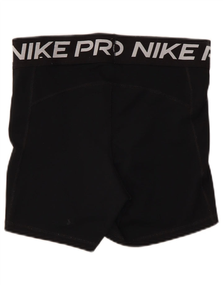 Damskie spodenki sportowe Nike Dri Fit Graphic UK 12, średni czarny poliester