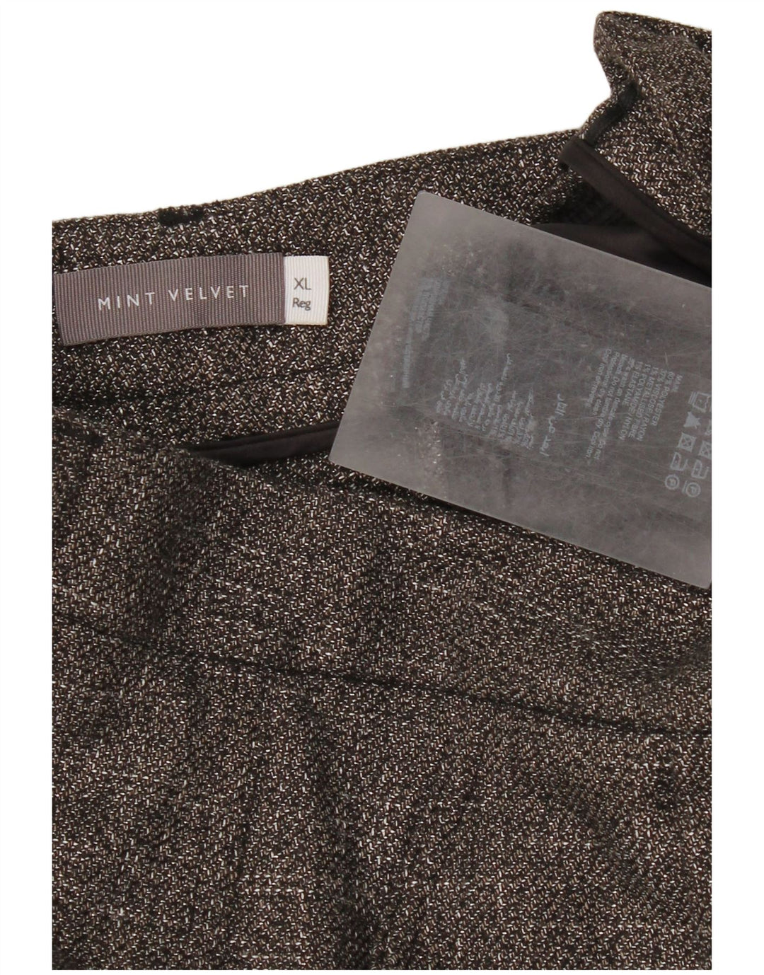 Damskie spodnie cargo MINT VELVET XL W36 L30 Szary, nakrapiany poliester