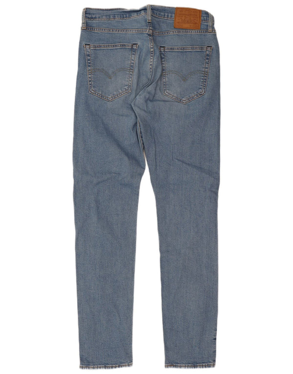 Męskie jeansy Levi's 512 Slim Fit W32 L34 Niebieska bawełna