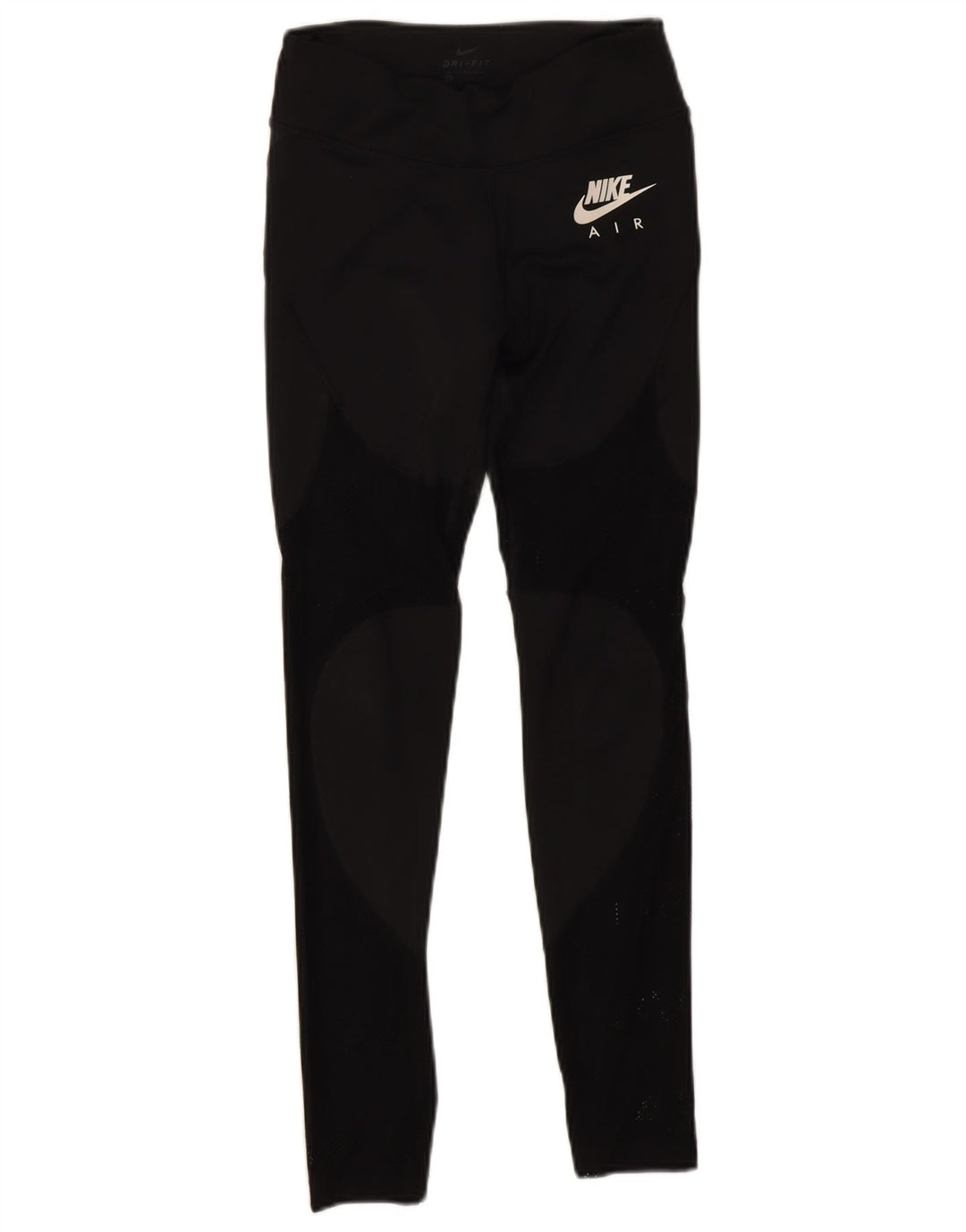 Damskie legginsy Nike Air Graphic UK 4 XS, czarny poliester