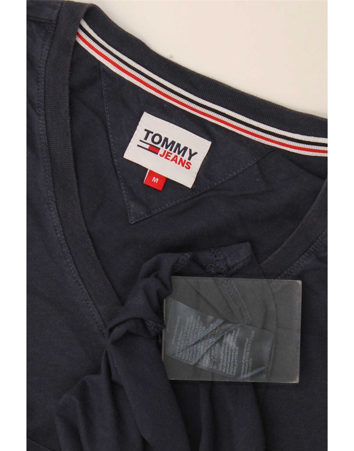T-shirt męski Tommy Hilfiger Top, średni, granatowy, bawełniany