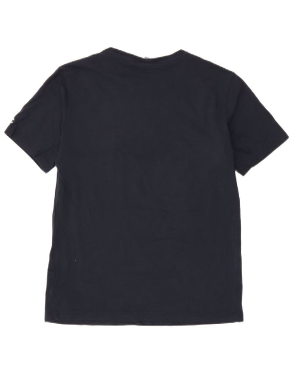 Champion Boys Graphic T-Shirt Top 15-16 Years 2XL Navy Blue Cotton