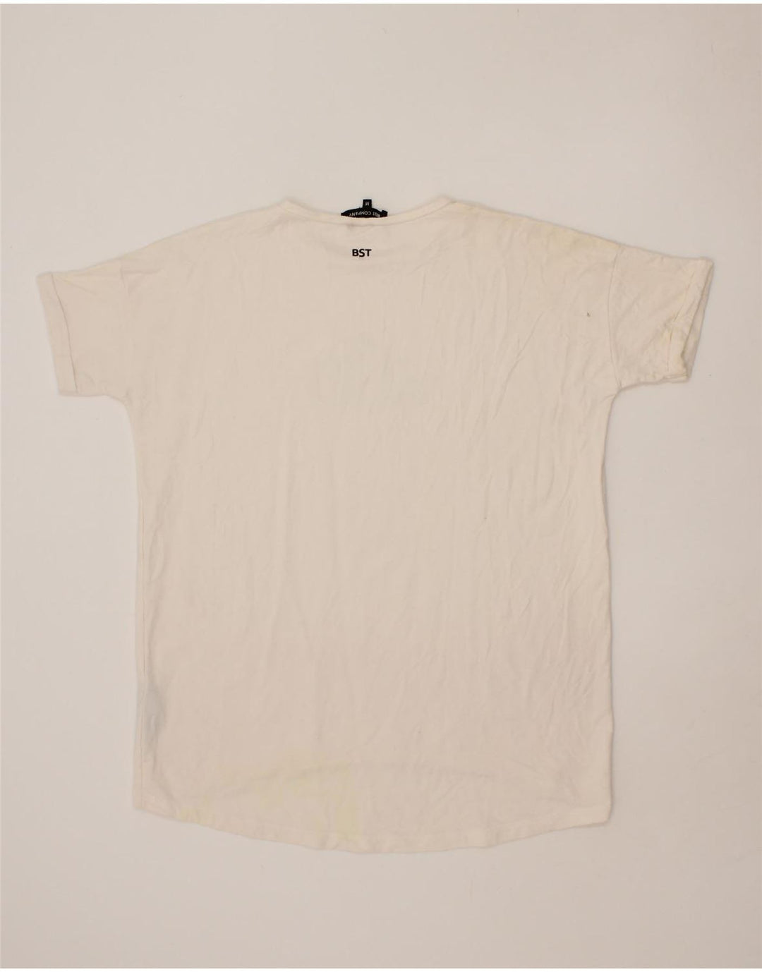 BEST COMPANY Mens Graphic T-Shirt Top Medium White Modal Vintage Best Company and Second-Hand Best Company from Messina Hembry 