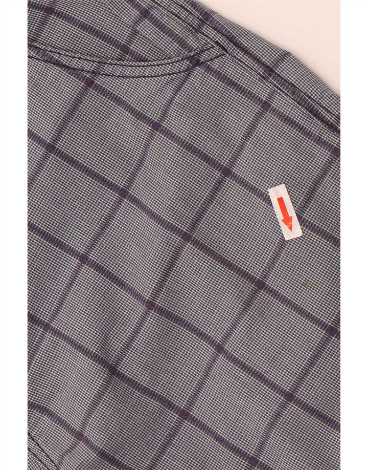 Męskie spodenki Chino Woolrich W32 w średnią niebieską kratkę