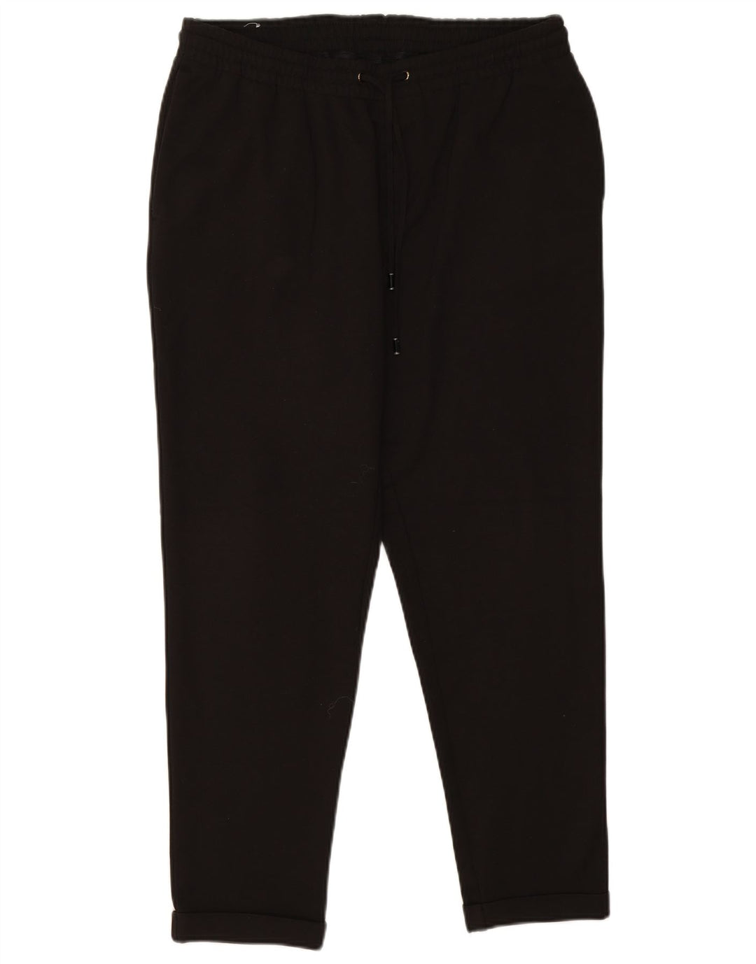 Męskie spodnie typu slim chino Zara, duże, W32 L27, czarny poliester