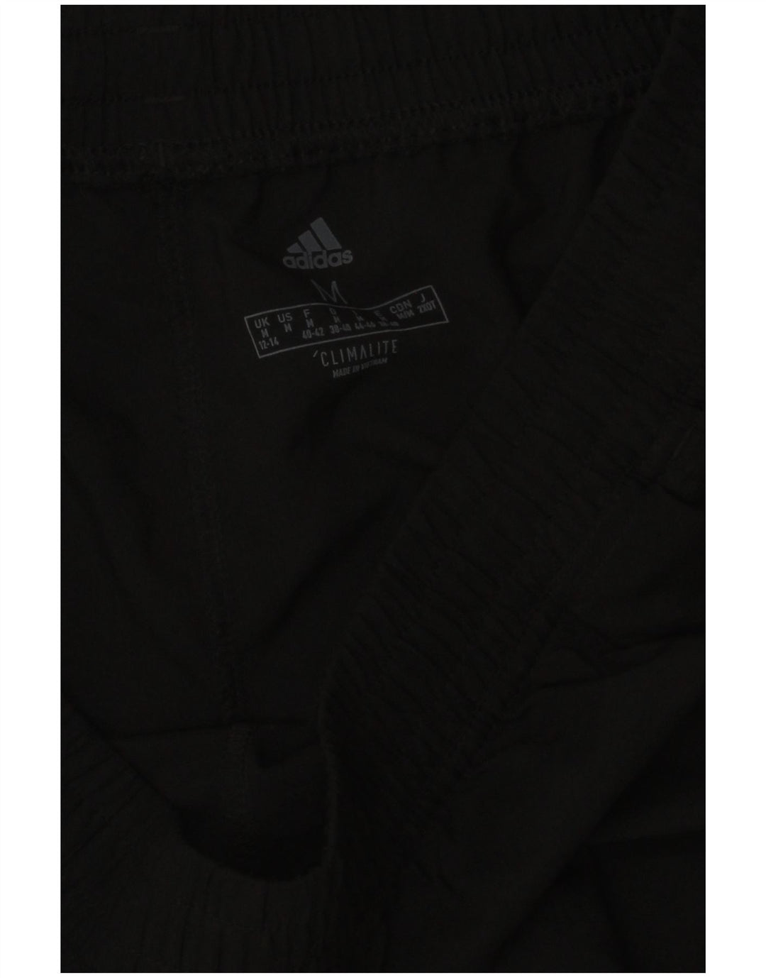 Damskie spodenki sportowe Adidas Climalite UK 12/14, średni czarny poliester