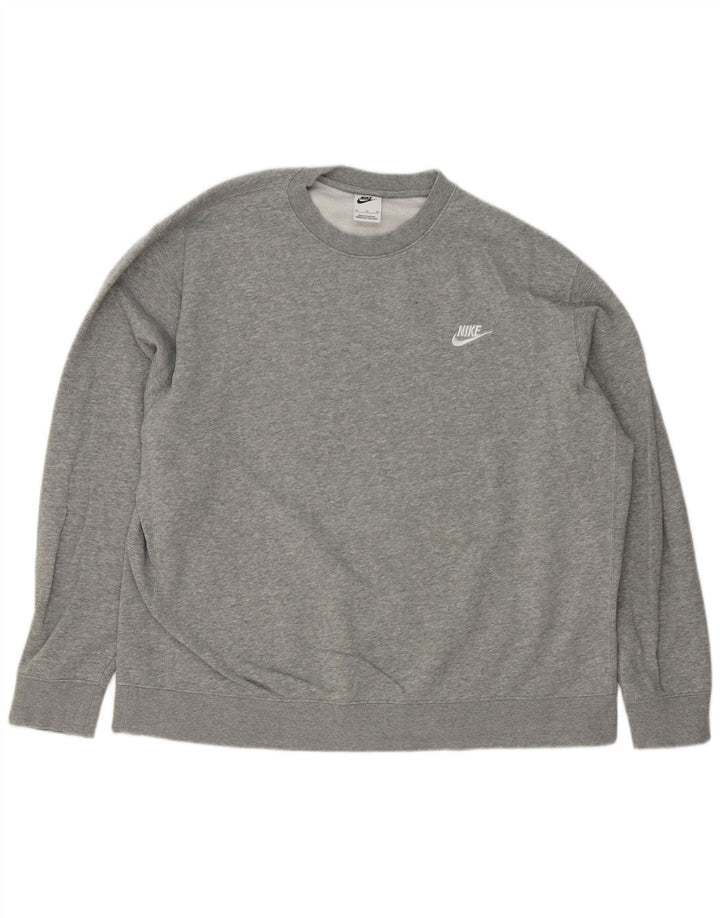 Męska bluza Nike XL, szara, bawełniana
