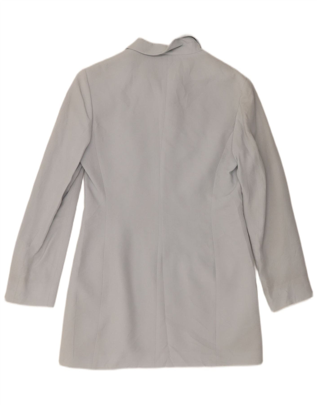 Marella Damska marynarka zapinana na 4 guziki, UK 10 Small Blue Rayon