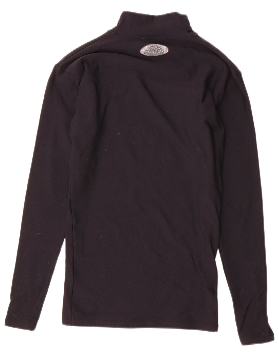 Damski top z długim rękawem Under Armour UK 10, mały, czarny nylon