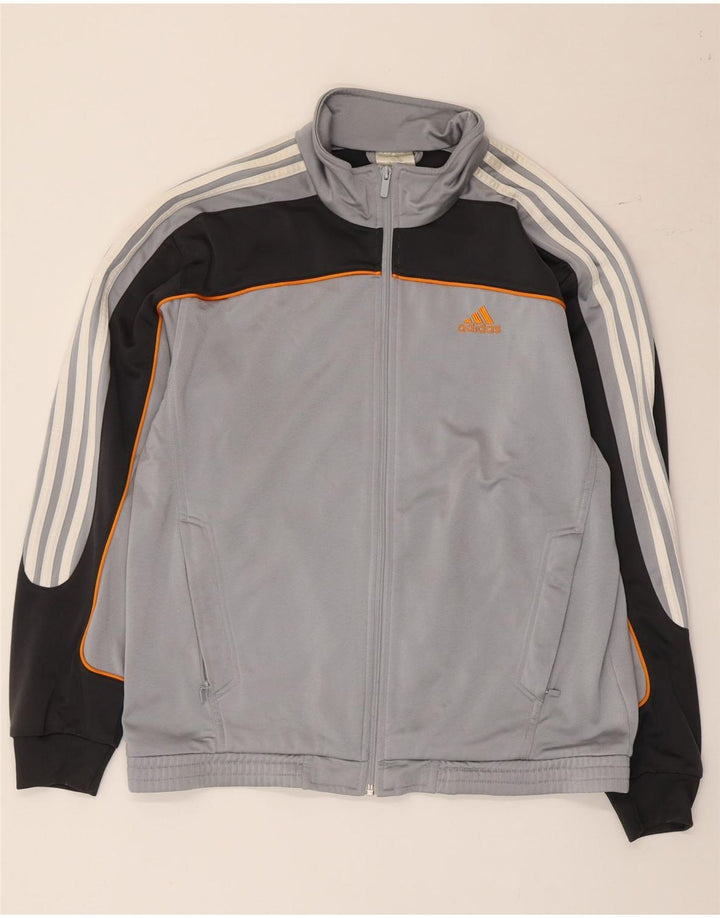 Adidas Męska bluza dresowa Top Jacket Medium Grey Colorblock Poliester