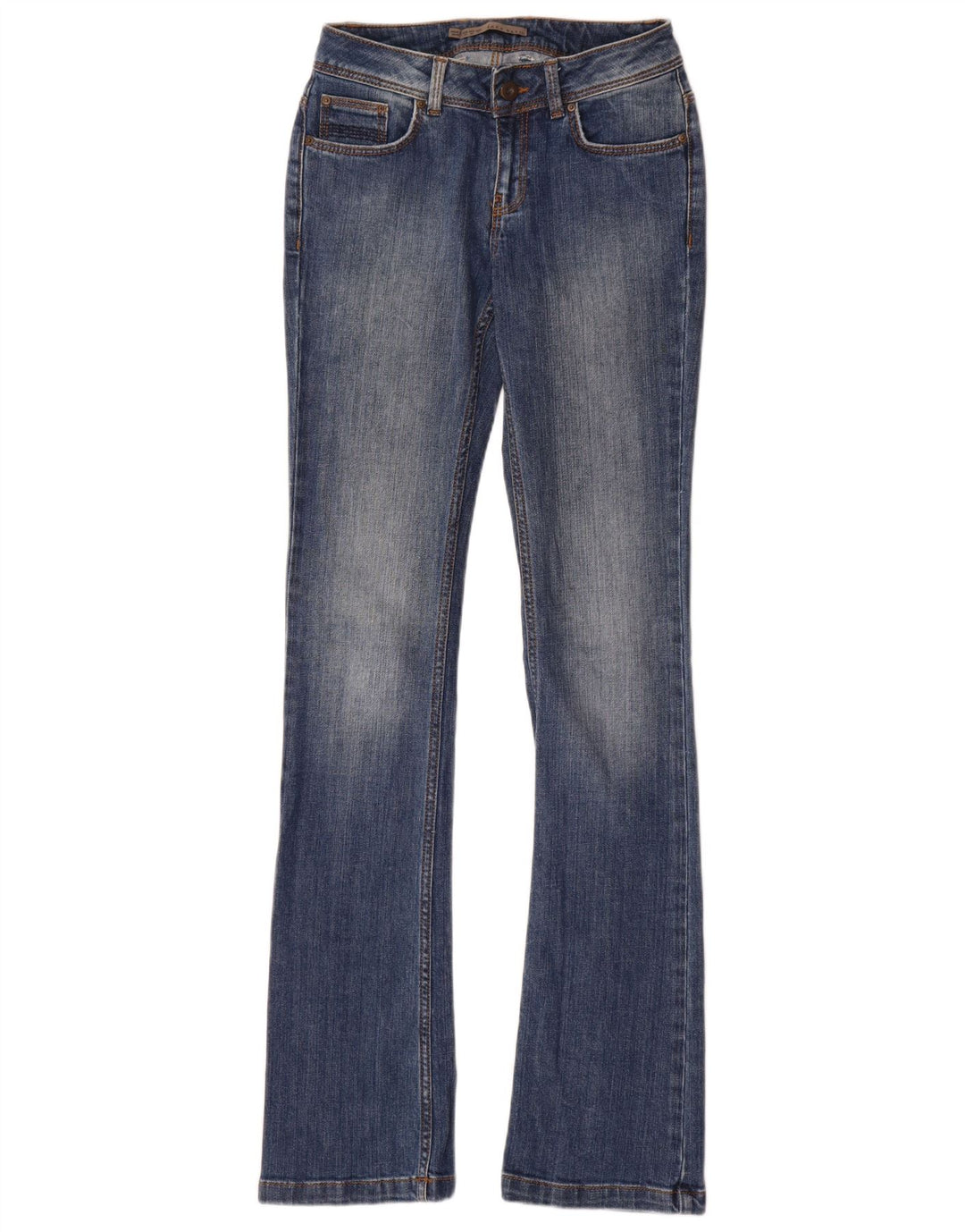 Damskie jeansy Bootcut Zara EU 34 2XS W24 L35 Niebieskie bawełniane