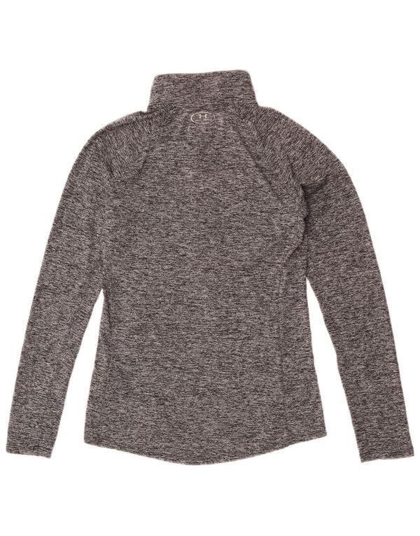 Męski dres Under Armour Heat Gear z pulowerem, mały, szary nakrapiany