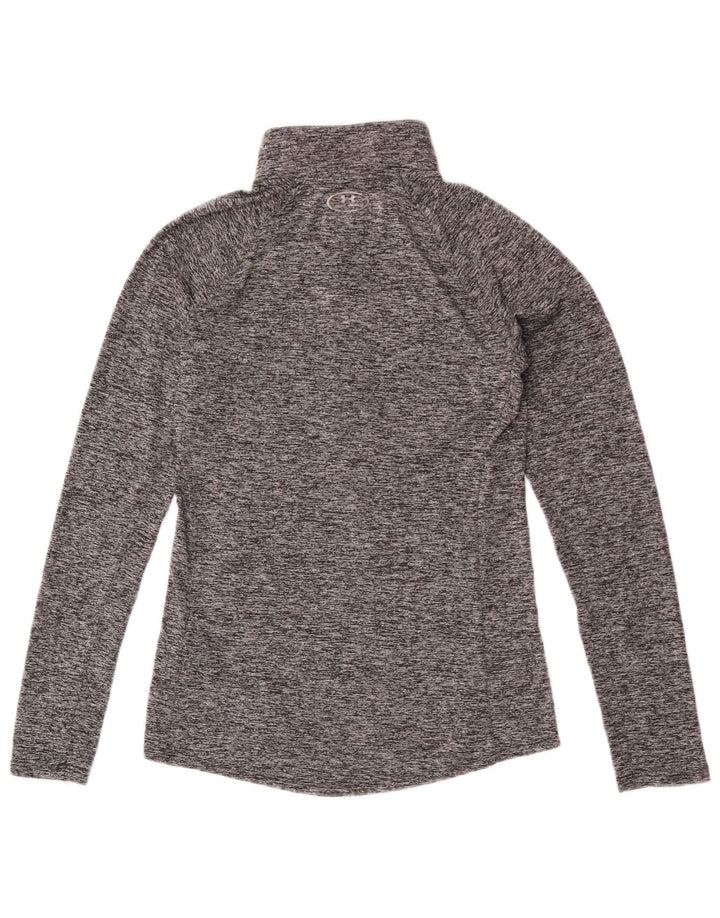 Męski dres Under Armour Heat Gear z pulowerem, mały, szary nakrapiany