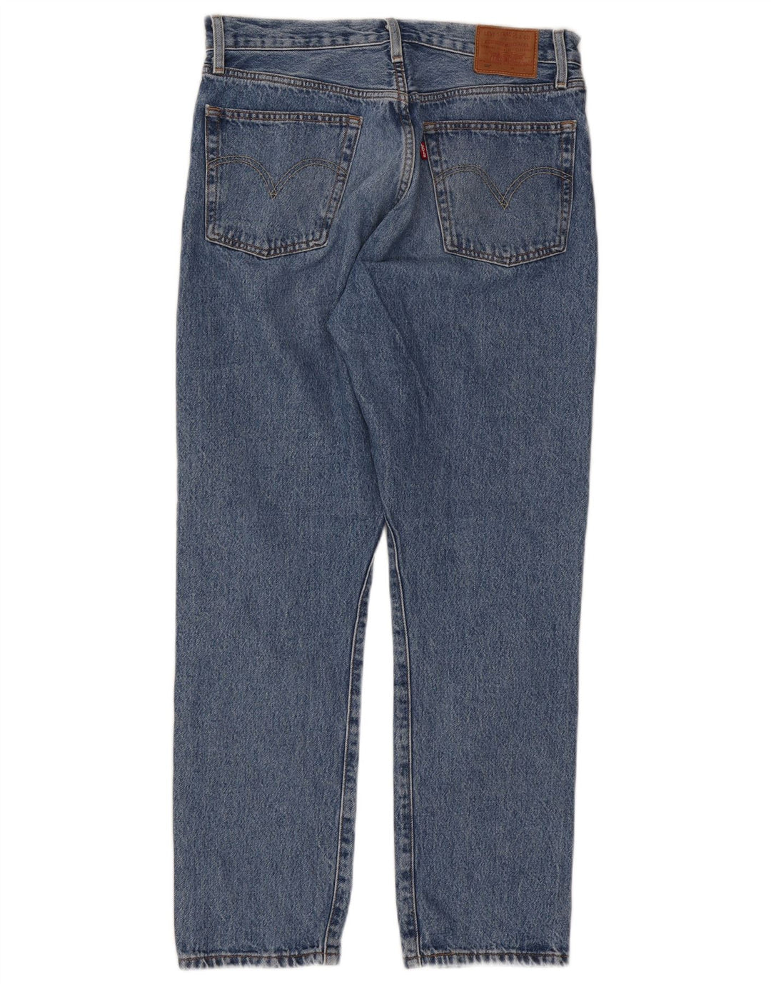 Męskie jeansy Levi's 501 Straight W30 L28 Niebieskie bawełniane