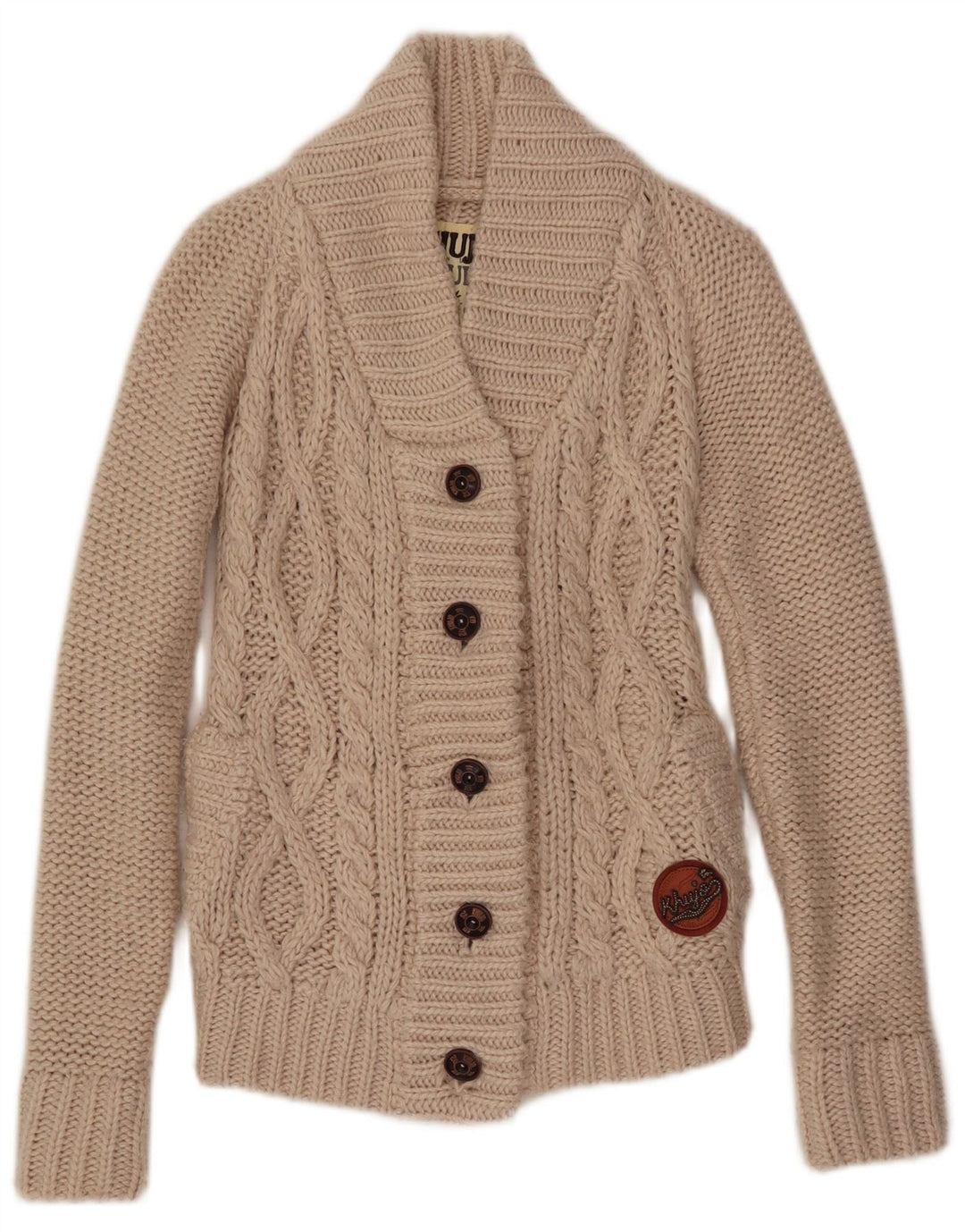 Sweter damski KHUJO UK 8 Small Beige