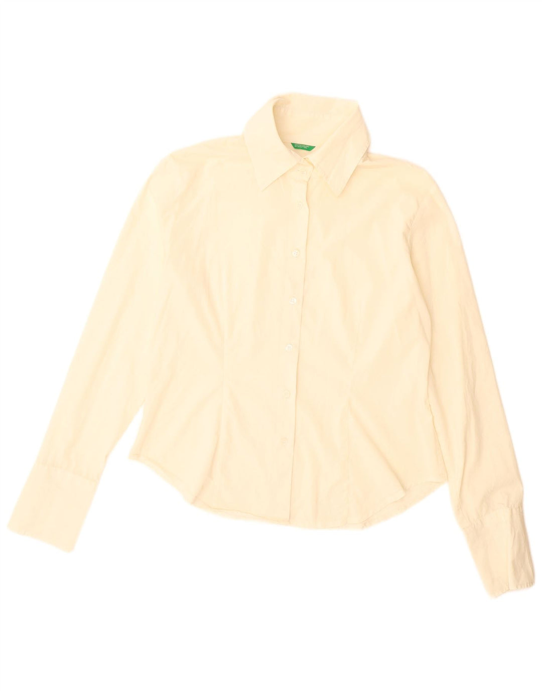 Koszula damska Benetton UK 16 duża w kolorze złamanej bieli