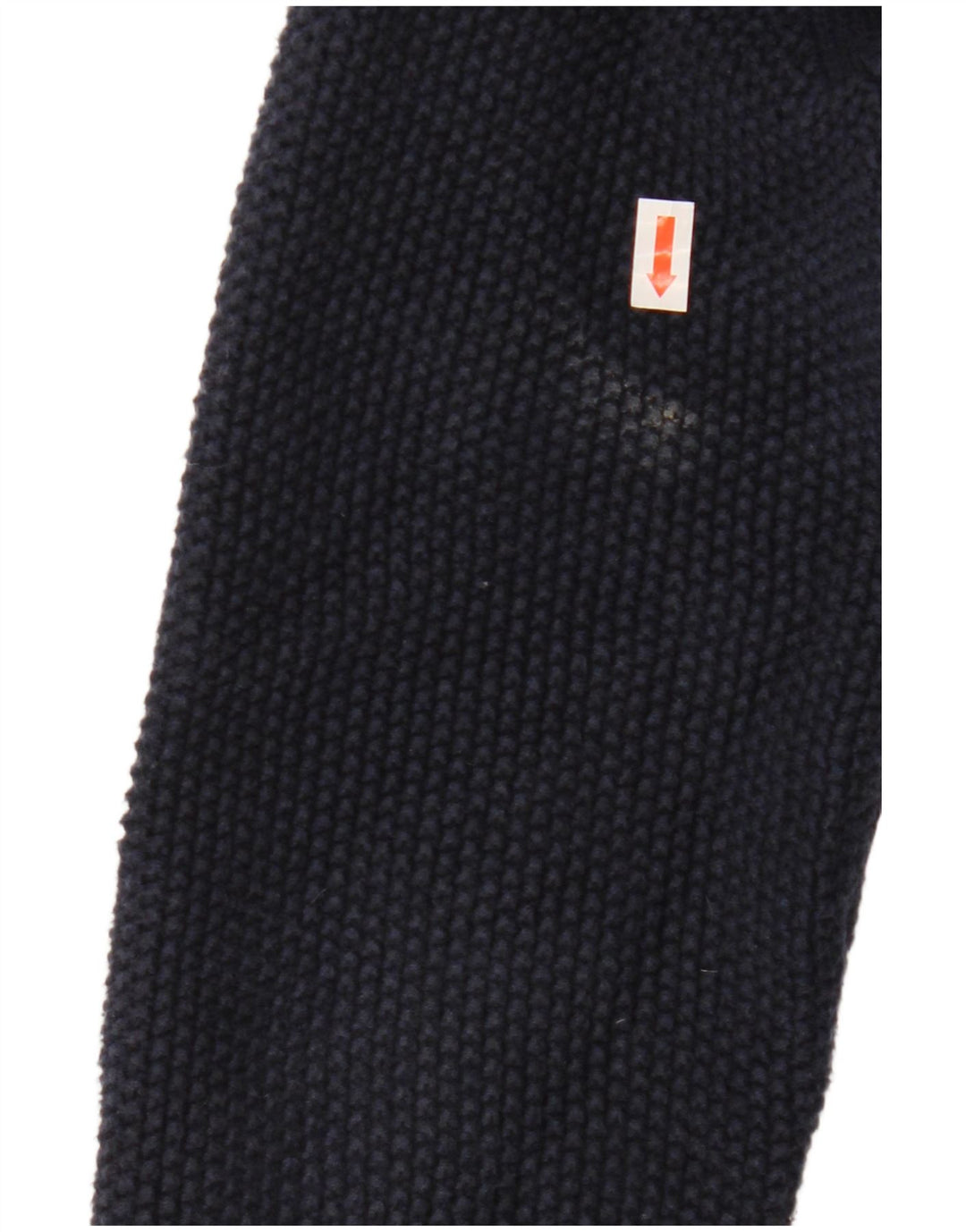 CREW CLOTHING Damski sweter rozpinany UK 14, średni granatowy, bawełniany