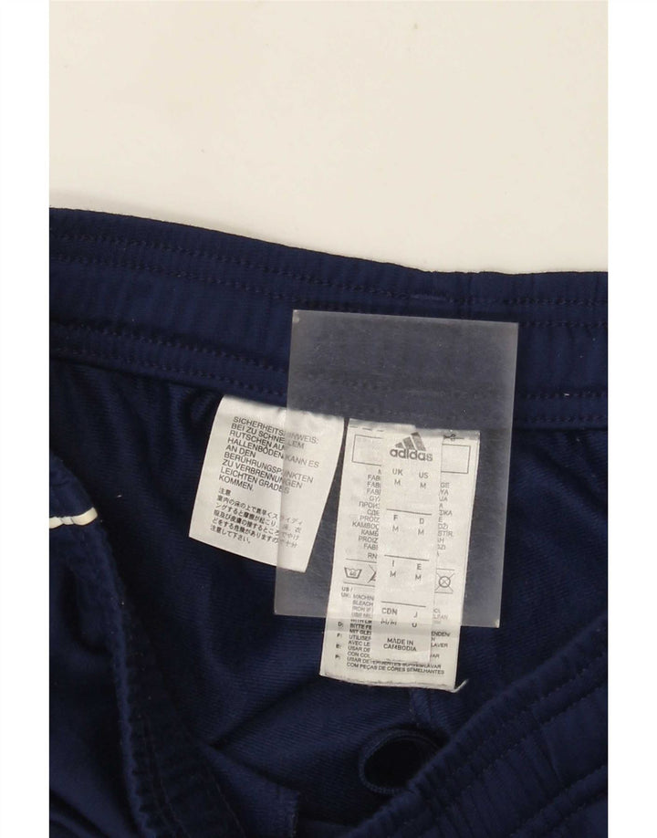 Adidas Męskie spodnie dresowe Joggery Średni granatowy poliester