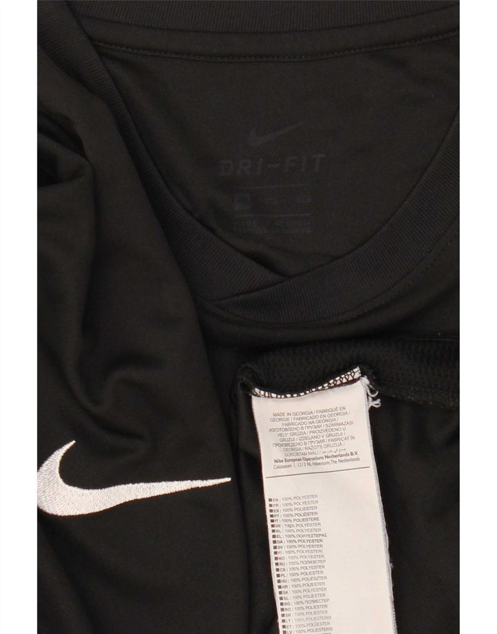 Męski T-shirt Nike Dri Fit Top 2XL Czarny Poliester