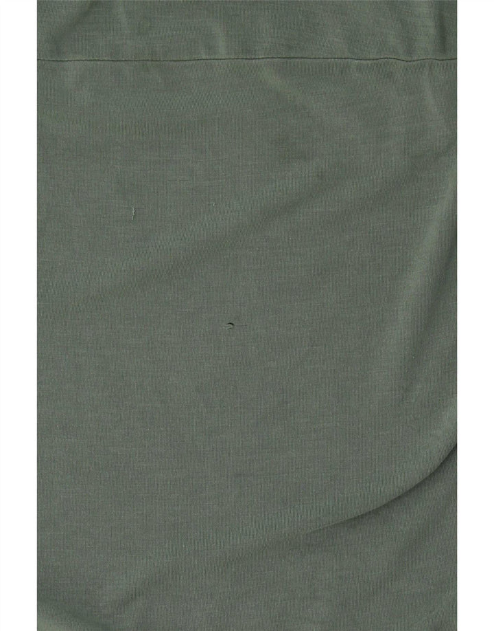 Cos Damski top oversize z długim rękawem UK 10 Small Green Lyocell