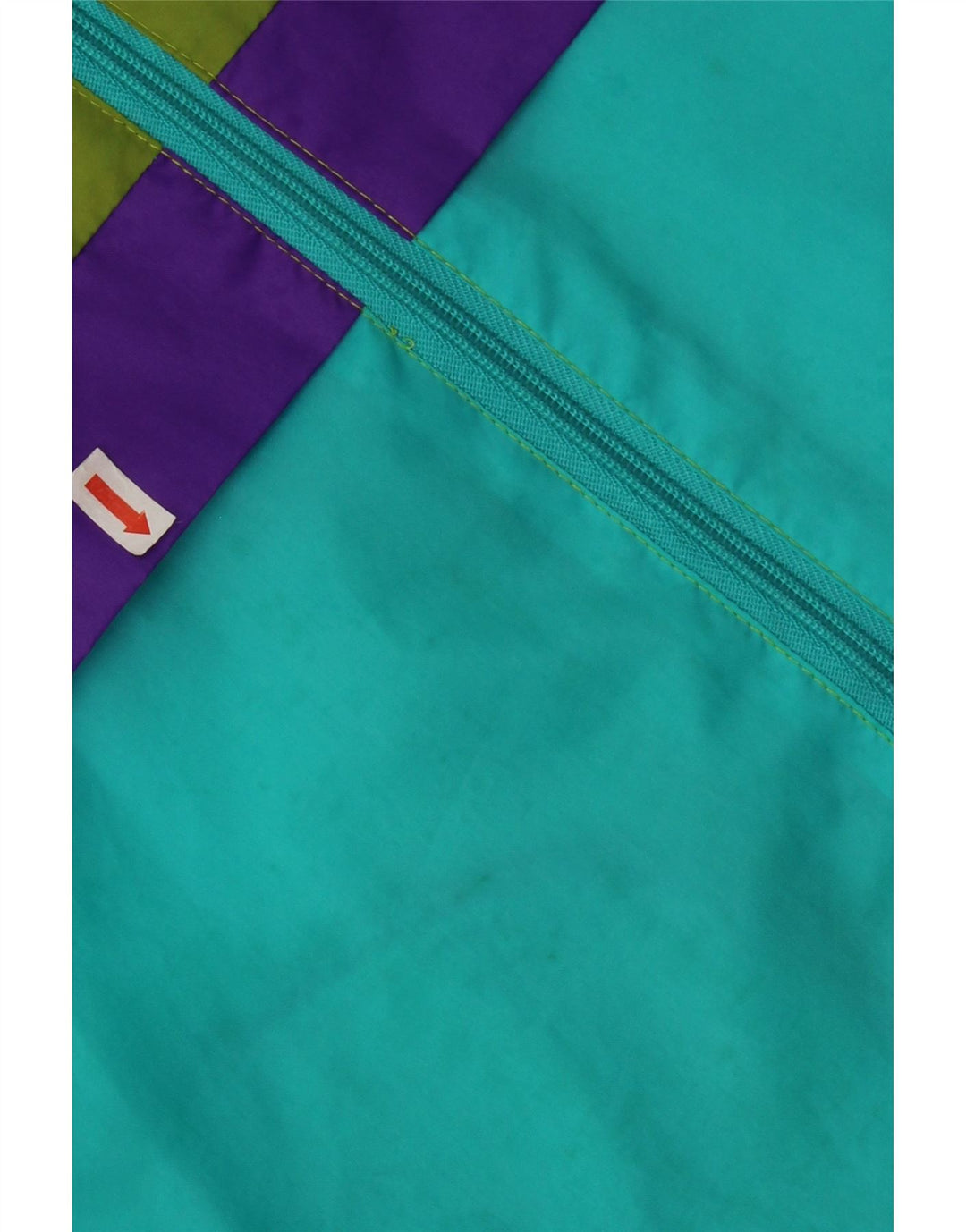 Męska kurtka przeciwdeszczowa z kapturem J Jeantex UK 38, poliamid blokowy w kolorze średniej zieleni