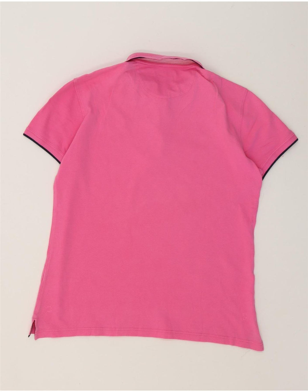 Męska koszulka polo Massimo Dutti Slim Fit, duża, różowa