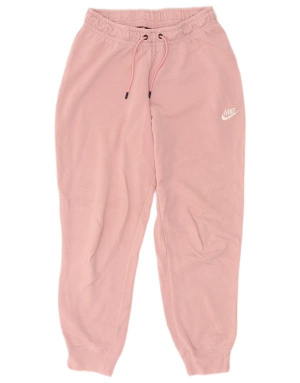 Damskie spodnie dresowe Nike Joggers UK 12 Średni różowy bawełniany