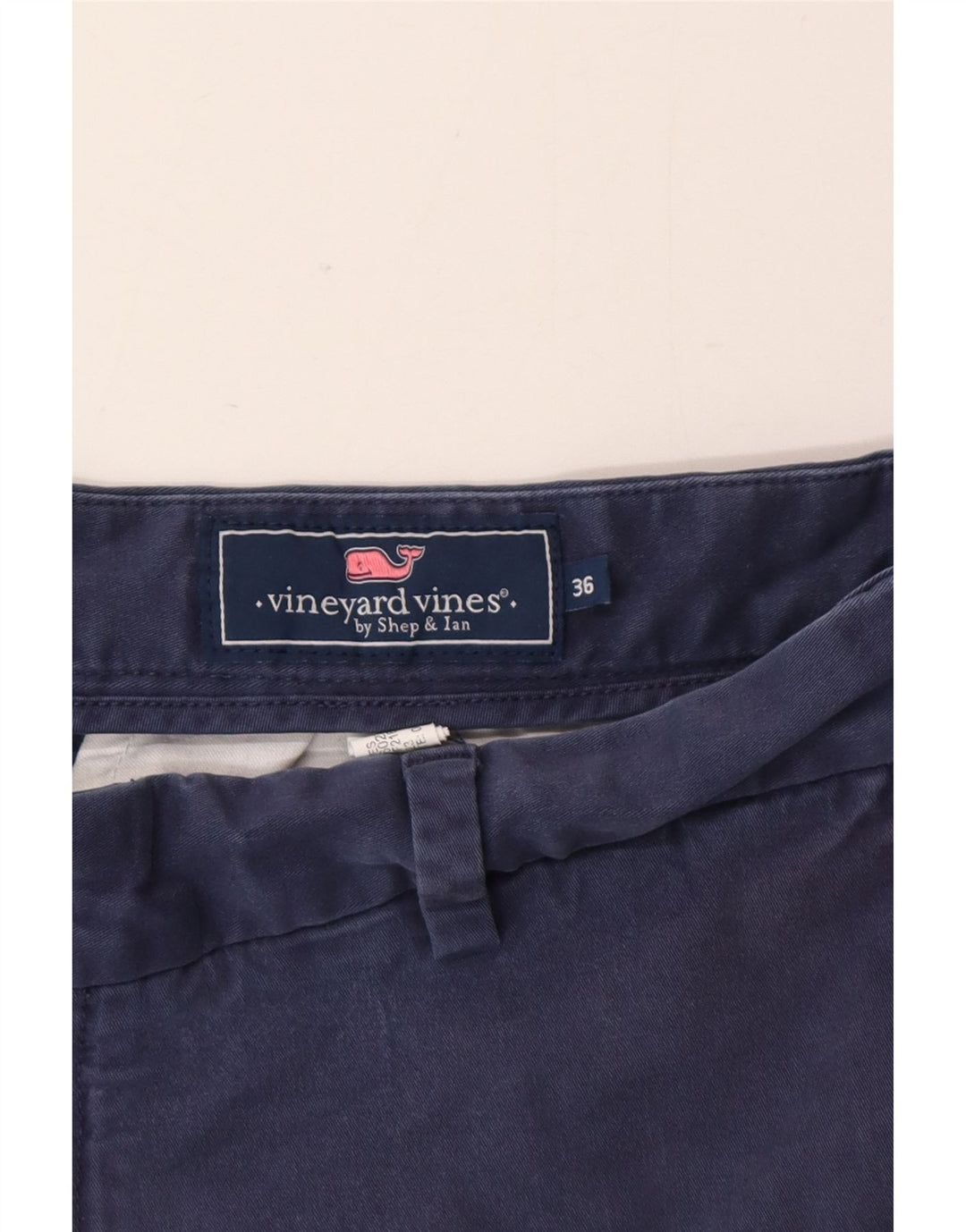 Męskie spodenki Chino Vineyard Vines W36, duże, granatowe