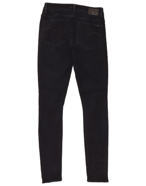 Damskie jeansy skinny G-Star 3301 W29 L32 Granatowa bawełna