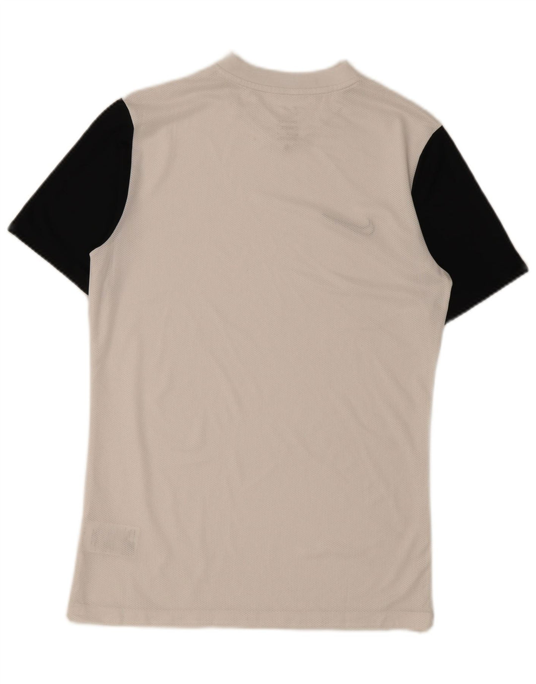 Męska koszulka Nike Dri Fit Slim Top z poliestru w kolorze średniej bieli