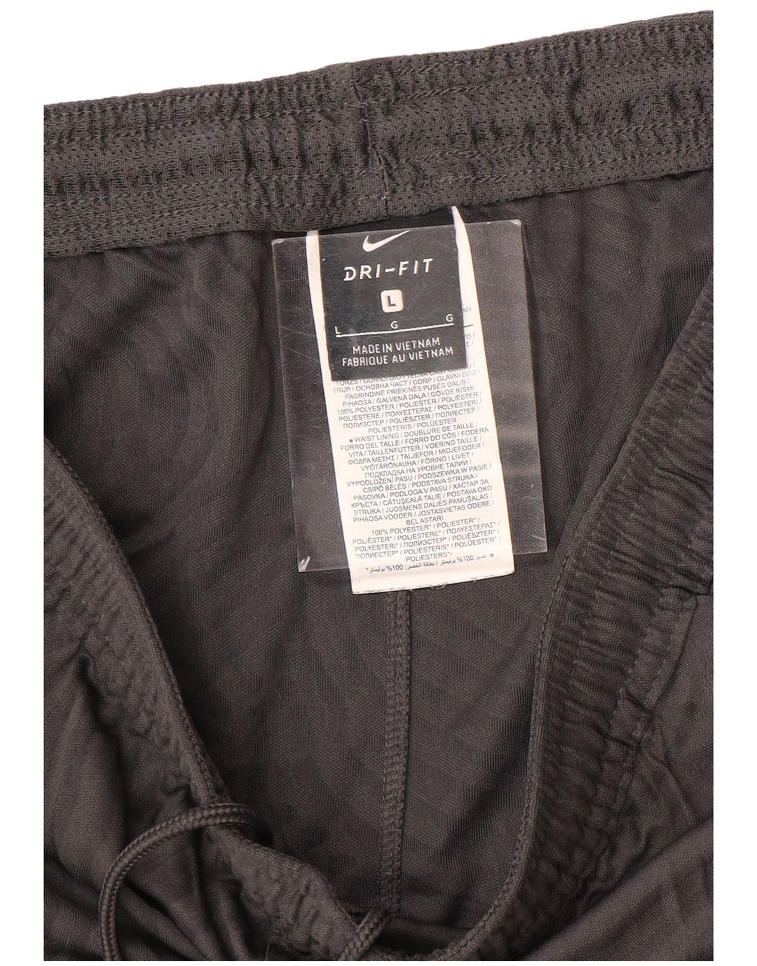 Męskie spodenki sportowe NIKE Liverpool, duży, czarny poliester z blokami kolorów