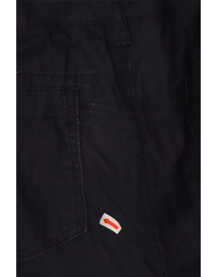 Damskie spodenki cargo EDDIE BAUER US 12 Large W38 Granatowa bawełna