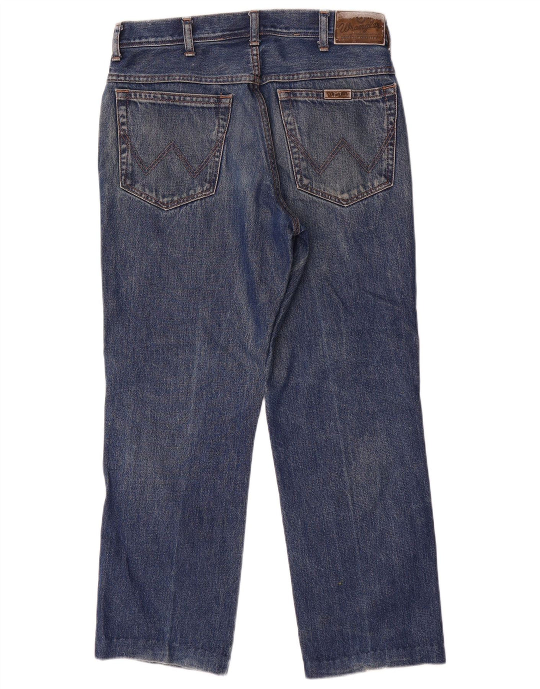 Męskie jeansy Wrangler o regularnym kroju W32 L27, niebieska bawełna