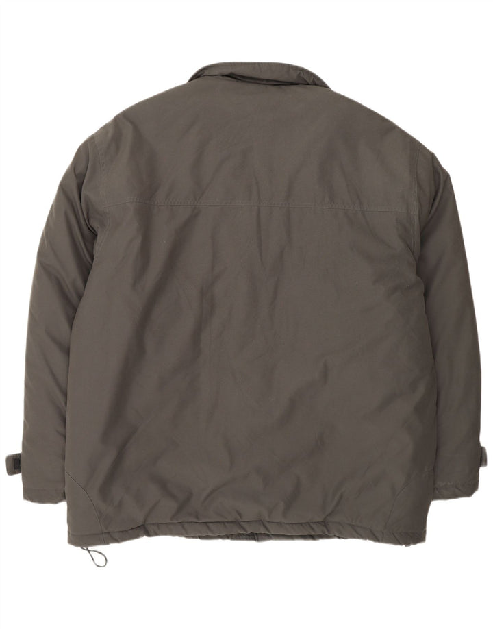Męska kurtka wiatrówka Kappa UK 42 XL Khaki, poliamid