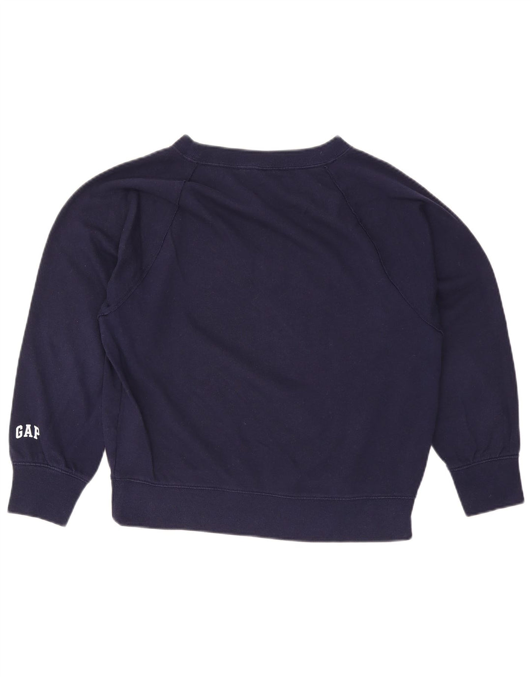 Damska bluza oversize Gap z grafiką UK 10, mała, granatowa, bawełniana