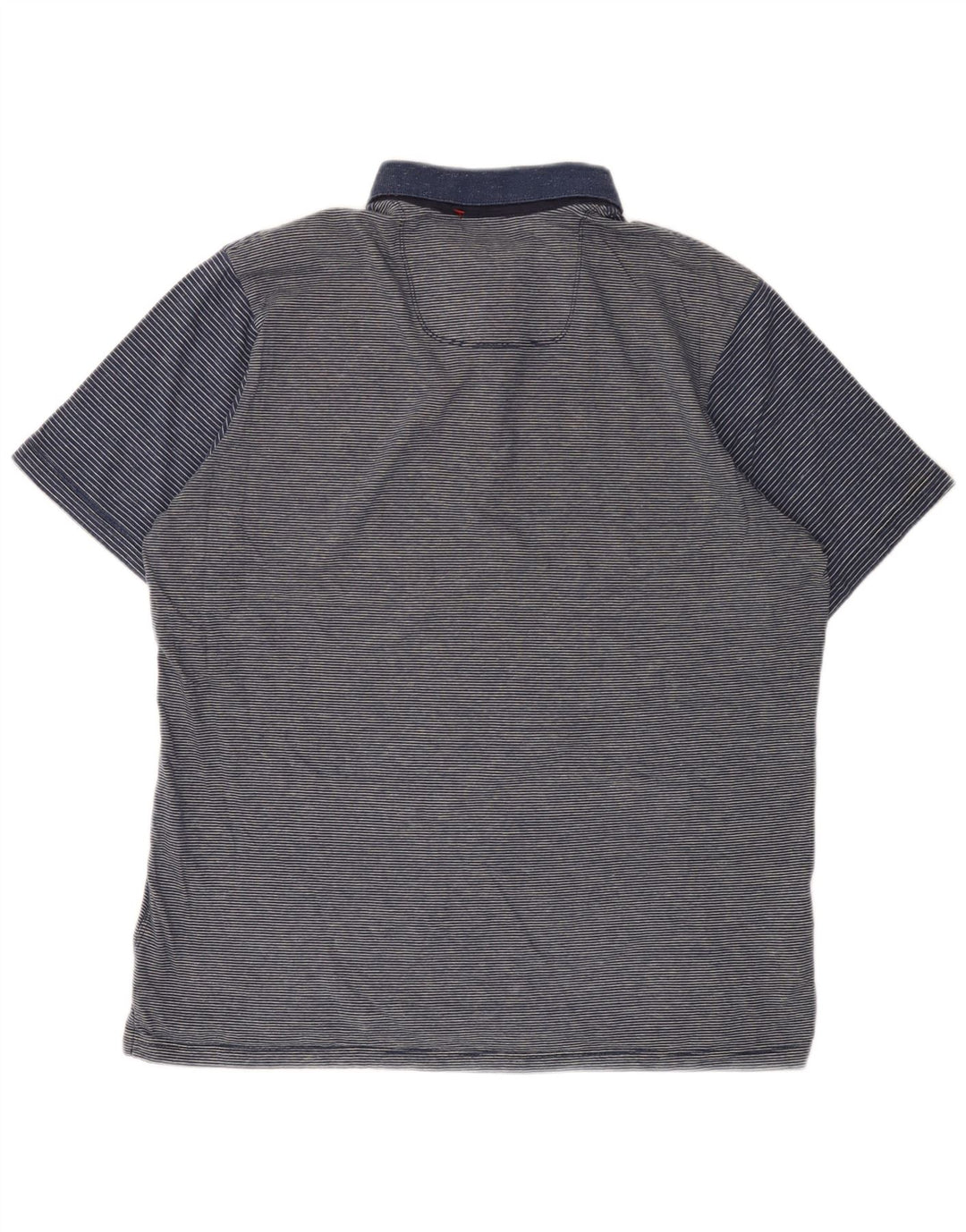 Męska koszulka polo Tommy Bahama, średnia, granatowa, bawełniana w prążki