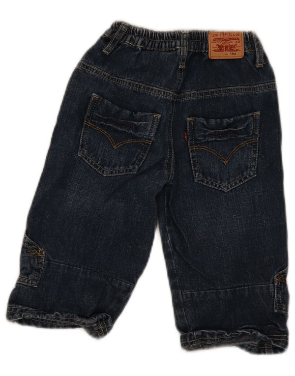 Levi's Baby Boys Straight Jeans 12-18 miesięcy W18 L10 Granatowa bawełna
